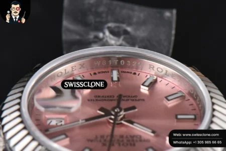Rolex DateJust 28mm Ladies WF Pink Dial Jubilee High Resolution View