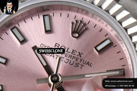 Rolex DateJust 28mm Ladies WF Pink Dial Jubilee High Resolution View