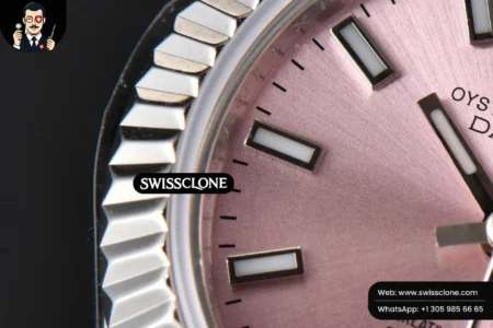 Rolex DateJust 28mm Ladies WF Pink Dial Jubilee High Resolution View