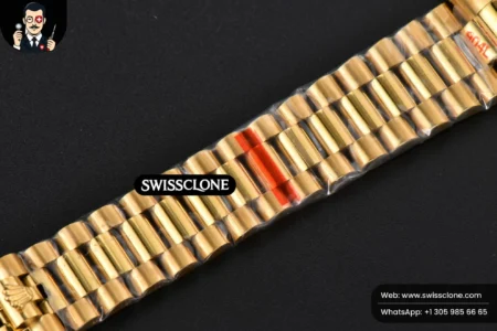 Rolex Daydate 36mm Meteorite Dial Diamond Marker High Resolution View