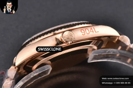 Rolex DayDate 40mm Dial Roma Marker President High Resolution View