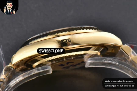 Rolex DayDate 40mm Dial Roma Marker President High Resolution View