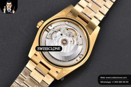 Rolex DayDate 40mm Dial Roma Marker President High Resolution View