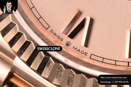 Rolex DayDate 40mm Dial Roma Marker President High Resolution View