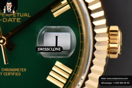 Rolex DayDate 40mm 904L Green Dial High Resolution View