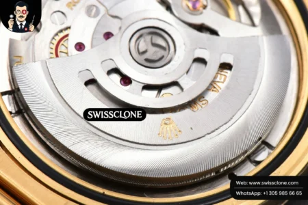 Rolex DayDate 40mm Black Dial Diamond Marker President High Resolution View