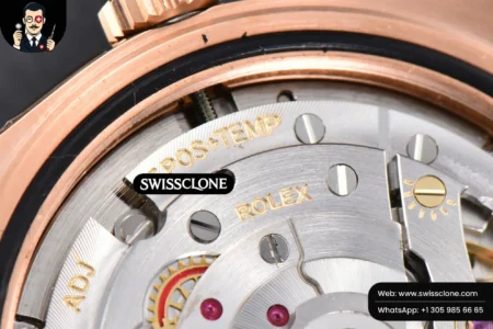 Rolex DayDate 40mm Brown Dial Lume Marker President High Resolution View