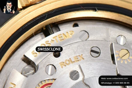 Rolex DayDate 40mm Black Dial Diamond Marker President High Resolution View