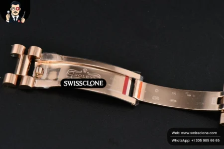 Rolex DayDate 40mm Brown Dial Diamond Marker High Resolution View