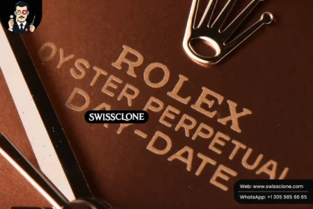 Rolex DayDate 40mm Brown Dial Diamond Marker High Resolution View