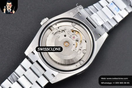 Rolex DayDate 40mm White Dial Roma Marker President High Resolution View