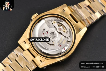 Rolex DayDate 40mm 904L Green Dial High Resolution View