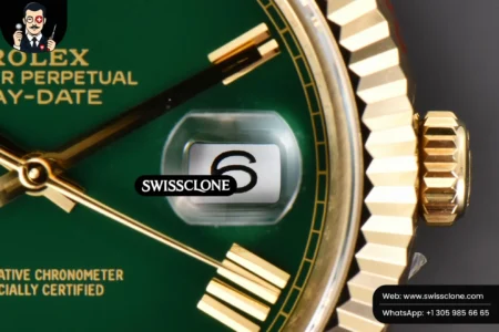 Rolex DayDate 40mm 904L Green Dial High Resolution View