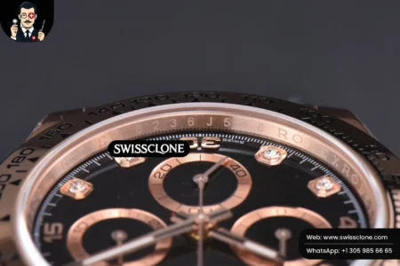 Rolex Daytona 116505 Black/RG Dial Diamond Marker (BTF) High Resolution View