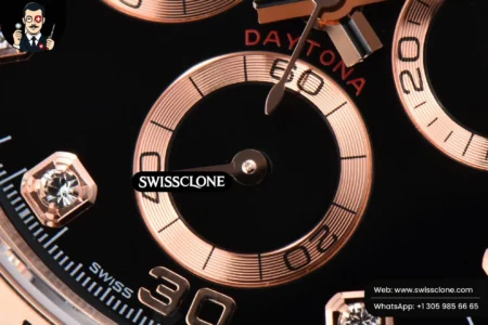 Rolex Daytona 116505 Black/RG Dial Diamond Marker (BTF) High Resolution View