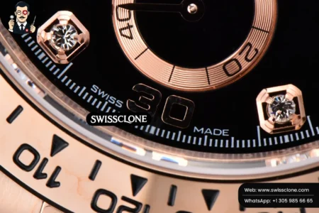Rolex Daytona 116505 Black/RG Dial Diamond Marker (BTF) High Resolution View
