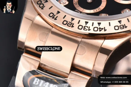 Rolex Daytona 116505 Black/RG Dial Diamond Marker (BTF) High Resolution View