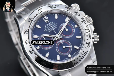 Rolex Daytona 116509 904L Navy Blue Dial (BTF) High Resolution View