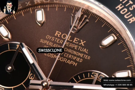 Rolex Daytona 116515 Brown Dial Ceramic Bezel Oysterflex Tungsten SH4130 High Resolution View