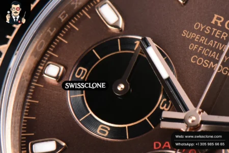 Rolex Daytona 116515 Brown Dial Ceramic Bezel Oysterflex Tungsten SH4130 High Resolution View