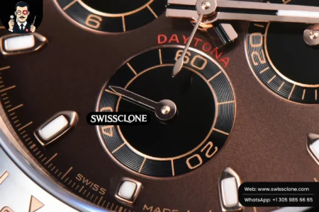 Rolex Daytona 116515 Brown Dial Ceramic Bezel Oysterflex Tungsten SH4130 High Resolution View