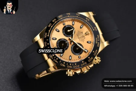 Rolex Daytona 116518 Ceramic Dial Black Subdial Oysterflex (BTF) High Resolution View