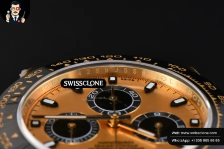 Rolex Daytona 116518 Ceramic Dial Black Subdial Oysterflex (BTF) High Resolution View