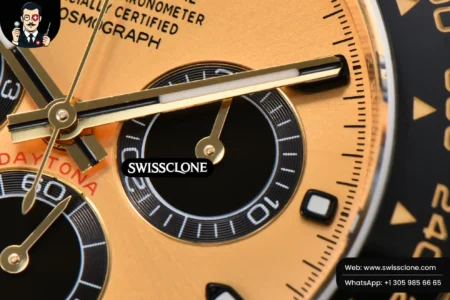 Rolex Daytona 116518 Ceramic Dial Black Subdial Oysterflex (BTF) High Resolution View