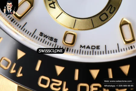 Rolex Daytona 116518 White Dial Ceramic Bezel Lume Marker Oysterflex Tungsten SH4130 High Resolution View
