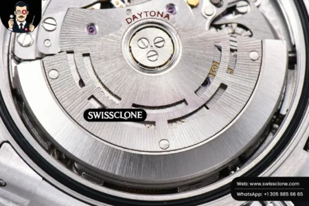 Rolex Daytona 116519 Gray Dial Ceramic Bezel Lume Marker Oysterflex Tungsten SH4130 High Resolution View