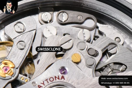 Rolex Daytona 116519 Gray Dial Ceramic Bezel Lume Marker Oysterflex Tungsten SH4130 High Resolution View