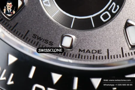Rolex Daytona 116519 Gray Dial Ceramic Bezel Lume Marker Oysterflex Tungsten SH4130 High Resolution View