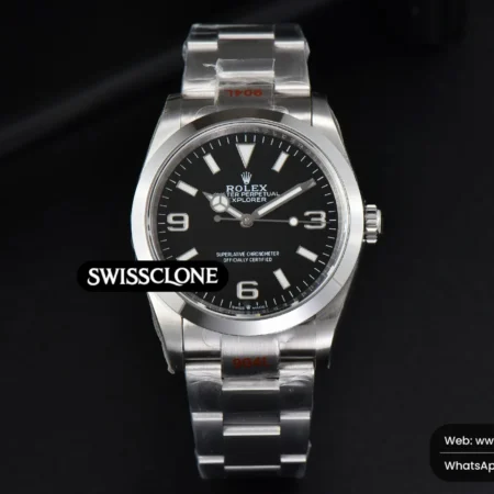 Rolex Explorer I 124270 36mm Black Dial High Resolution View