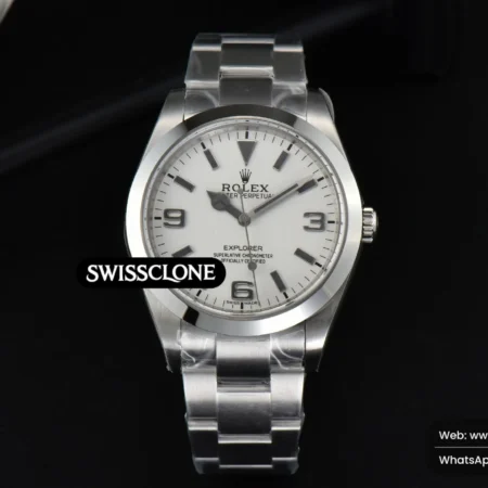 Rolex Explorer I 214270 39mm White Dial High Resolution View