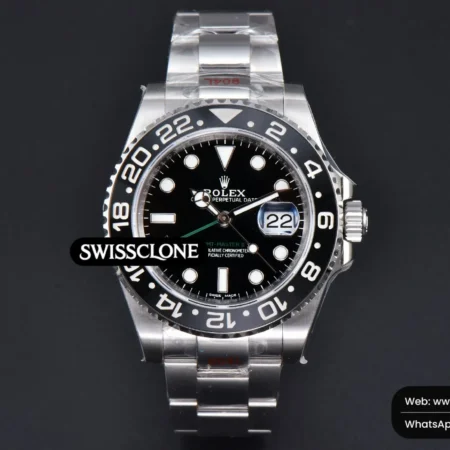 Rolex GMT II 116710 LN 904L 40mm KING Oyster VR3186 CHS High Resolution View
