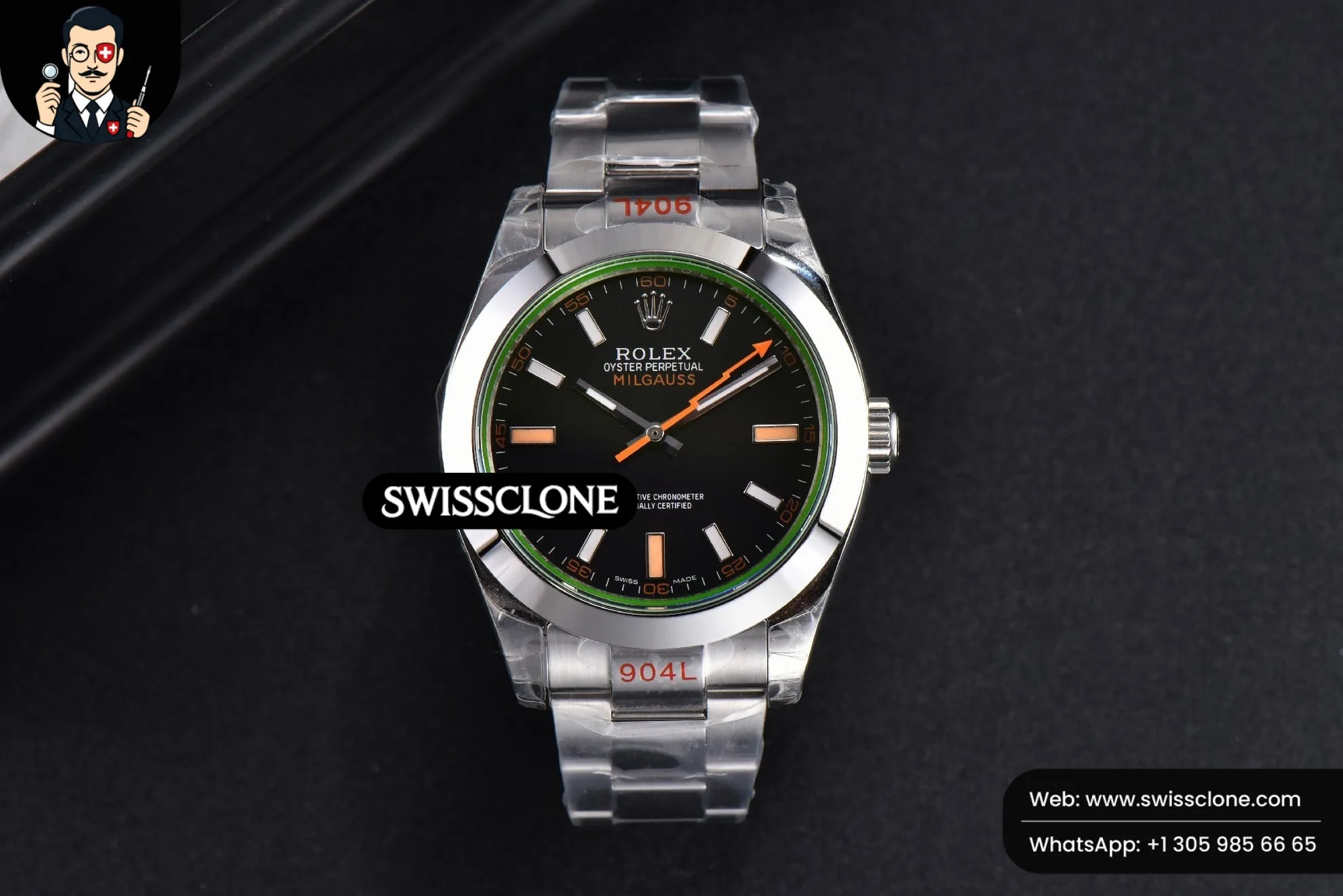 Milgauss 116400 Super Clone - 2