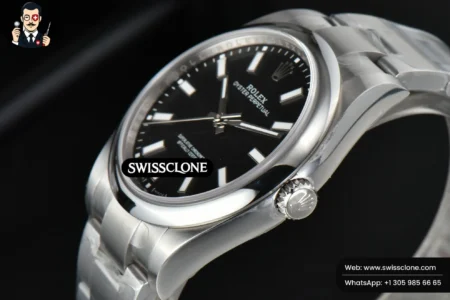 Rolex Oyster Perpetual 39mm 114300 Black Dial High Resolution View