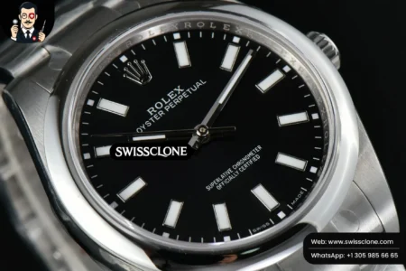Rolex Oyster Perpetual 39mm 114300 Black Dial High Resolution View