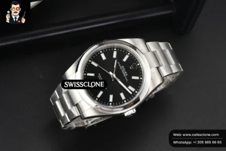 Rolex Oyster Perpetual 39mm 114300 Black Dial High Resolution View