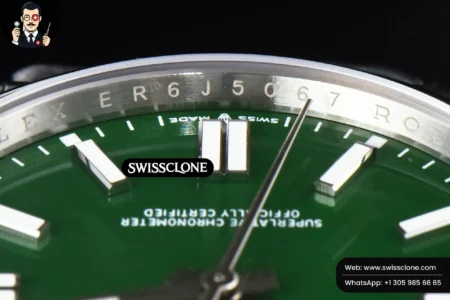 Rolex Oyster Perpetual 124300 41mm Green Dial High Resolution View