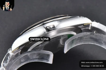 Rolex Oyster Perpetual 124300 41mm 904L Green Dial Oyster VS3235 High Resolution View