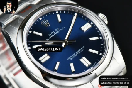 Rolex Oyster Perpetual 124300 41mm Blue Dial High Resolution View