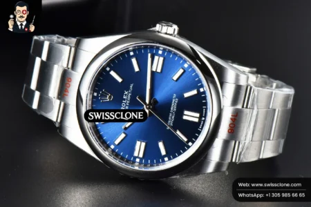 Rolex Oyster Perpetual 124300 41mm Blue Dial High Resolution View