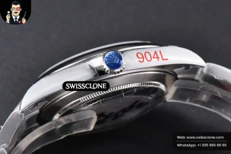 Cartier Rolex Oyster Perpetual 124300 41mm 904L Tiffany Ballon Blue DiaL 2824 High Resolution View