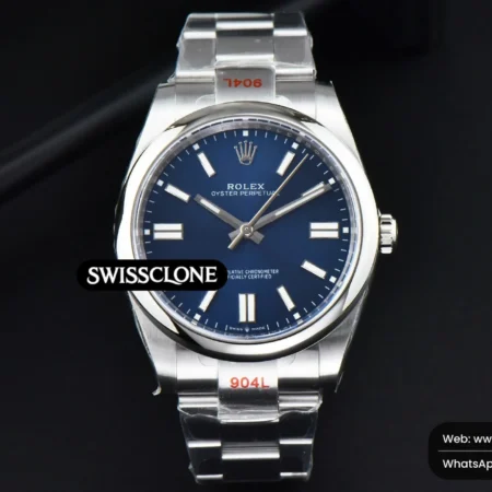 Rolex Oyster Perpetual 124300 41mm Blue Dial High Resolution View