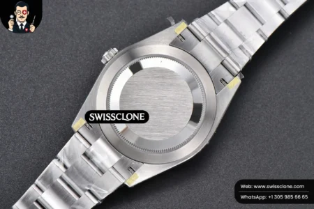 Rolex Oyster Perpetual 124300 41mm 904L Silver Dial Oyster VS3235 High Resolution View
