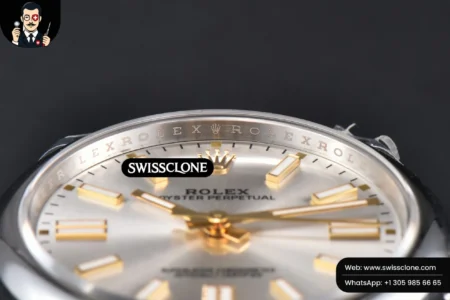 Rolex Oyster Perpetual 124300 41mm 904L Silver Dial Oyster VS3235 High Resolution View