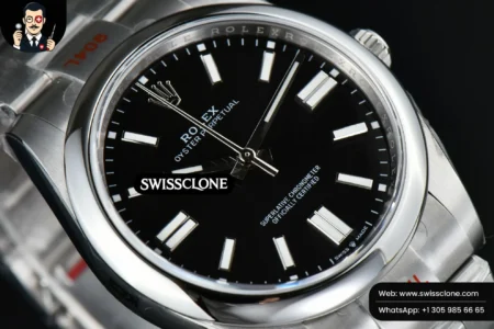 Rolex Oyster Perpetual 124300 41mm Black Dial High Resolution View
