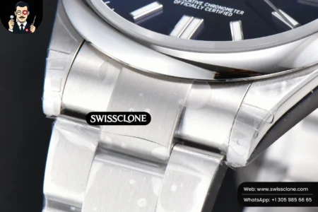 Rolex Oyster Perpetual 124300 41mm 904L Blue Dial Oyster VS3235 High Resolution View