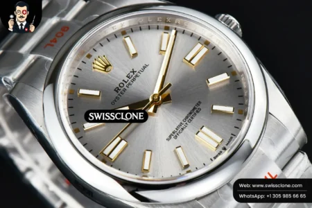 Rolex Oyster Perpetual 124300 41mm Silver Dial High Resolution View